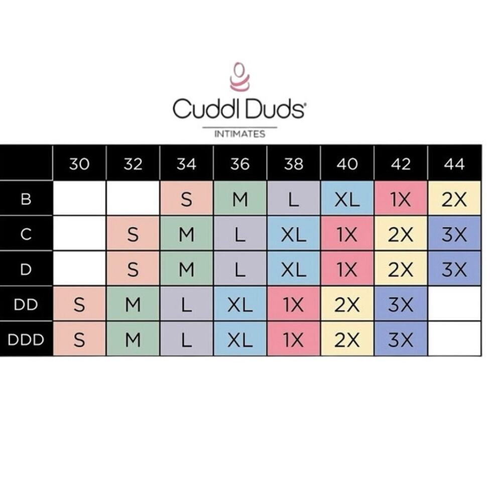 CUDDL DUDS INTIMATES Bras Set of 2 Lace Scoop Neck Wireless Black Beige 3X - Picture 3 of 3